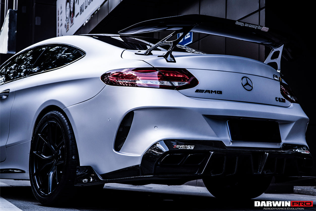 2015-2021 Mercedes Benz C-Class W205 Coupe IMP Performance Carbon Fiber Trunk Spoiler - DarwinPRO Aerodynamics