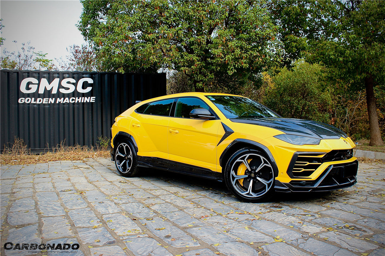2018-2024 Lamborghini URUS TC Style Dry Carbon Fiber Hood - Carbonado