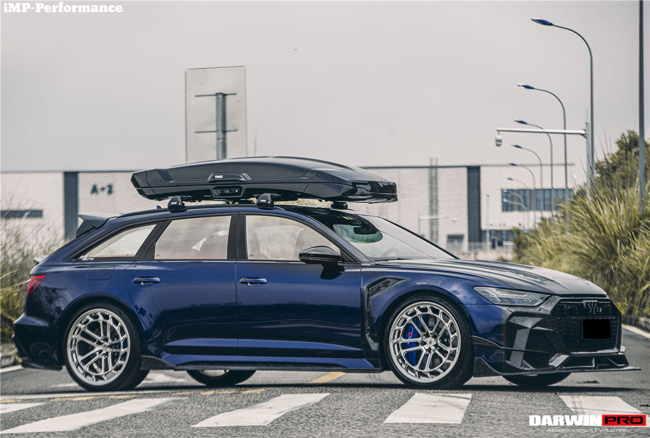 2019-2023 Audi RS6 Avant C8 IMP Performance Side Skirts - DarwinPRO Aerodynamics