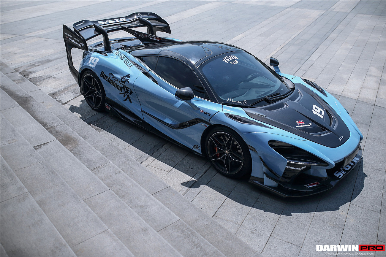 2017-2021 McLaren 720s Se²NWB Style Carbon Fiber Side Door Trims - DarwinPRO Aerodynamics