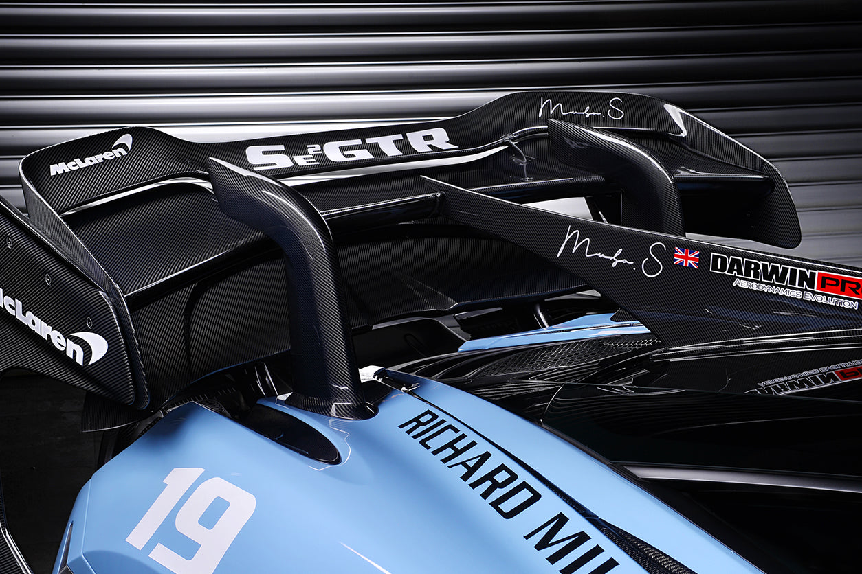 2017-2022 McLaren 720s Se²GTR Style Carbon Fiber Trunk Wing - DarwinPRO Aerodynamics
