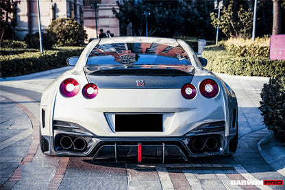 2008-2022 Nissan GTR R35 CBA/DBA/EBA BKSSII Style Partial Carbon Fiber Full Wide Body Kit - DarwinPRO Aerodynamics