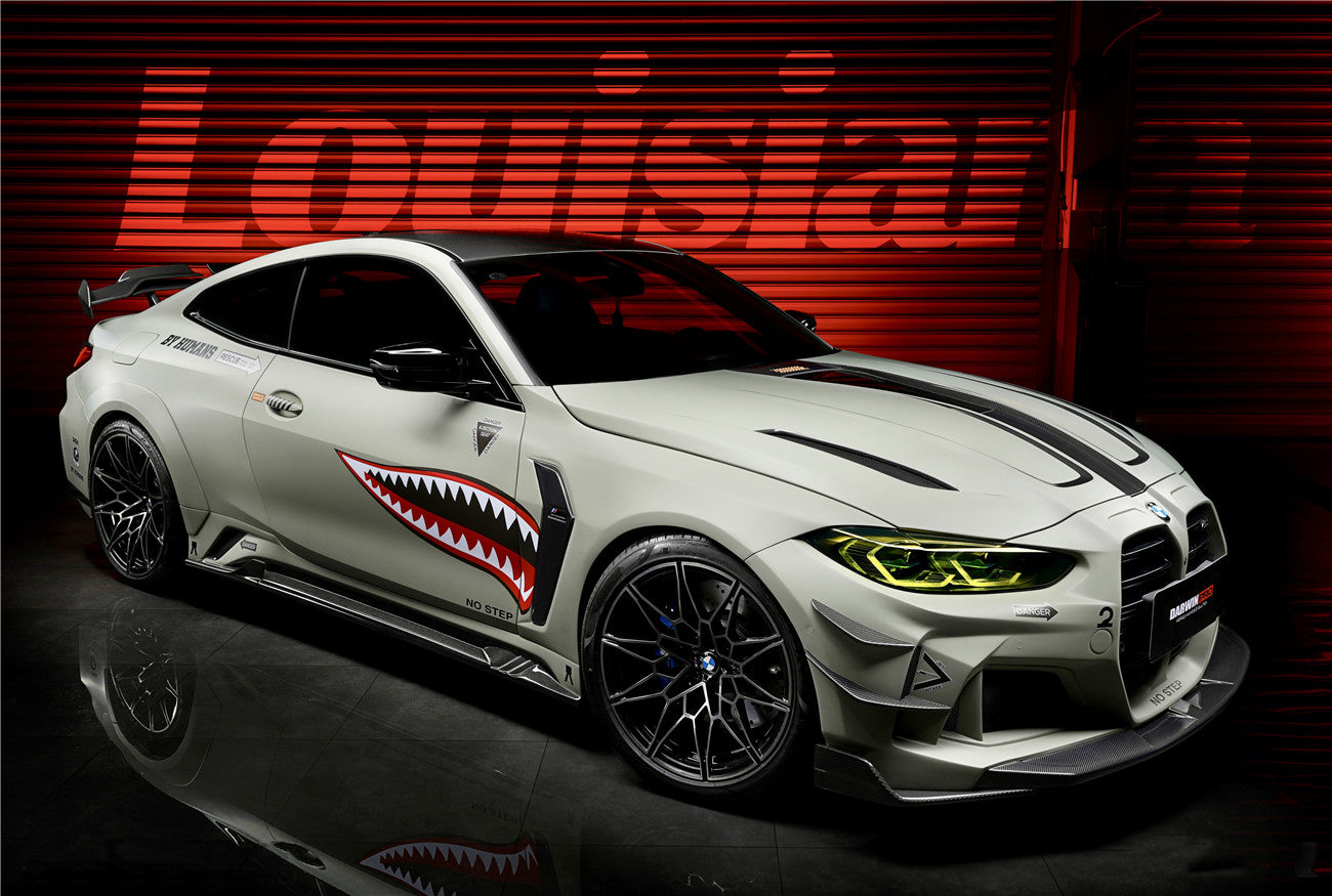 2021-UP BMW M4 G82/G83 BKSSII Style Full Body Kit - DarwinPRO Aerodynamics