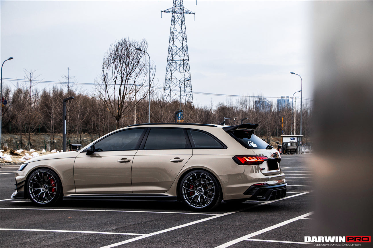 2017-2022 Audi RS4 B9 BKSS Style Side Skirts Under Board - DarwinPRO Aerodynamics