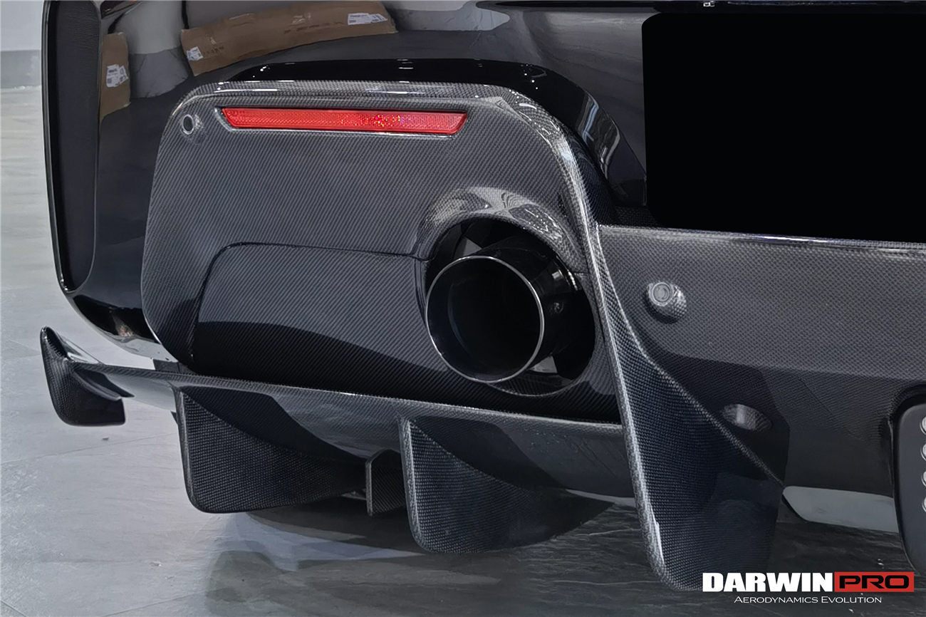 2015-2020 Ferrari 488 Spyder Pista Style Rear Bumper & Wing - DarwinPRO Aerodynamics