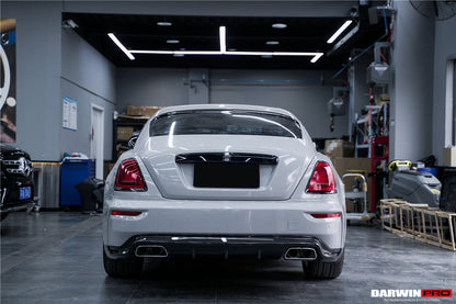2016-2020 Rolls-Royce Wraith/Dawn BKSS Style Partial Carbon Fiber Rear Bumper - DarwinPRO Aerodynamics