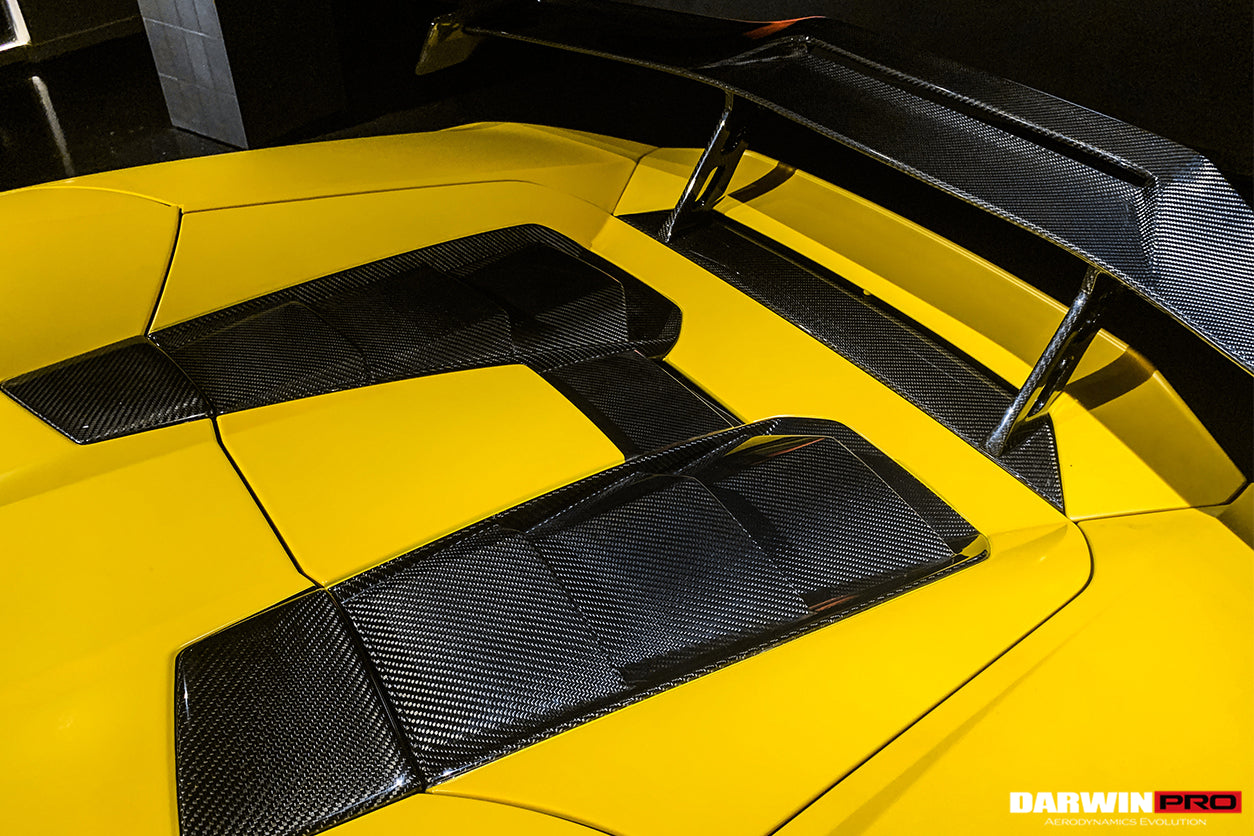 2019-2022 Lamborghini Huracan EVO OD Style Dry Carbon Trunk Spoiler - DarwinPRO Aerodynamics
