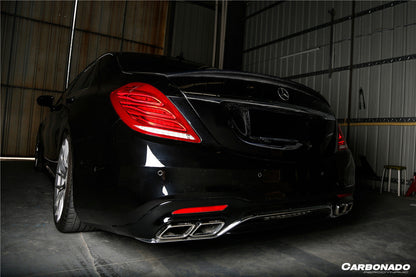 2014-2020 Mercedes Benz S63 W222 Sedan MSY Style Trunk Spoiler - Carbonado