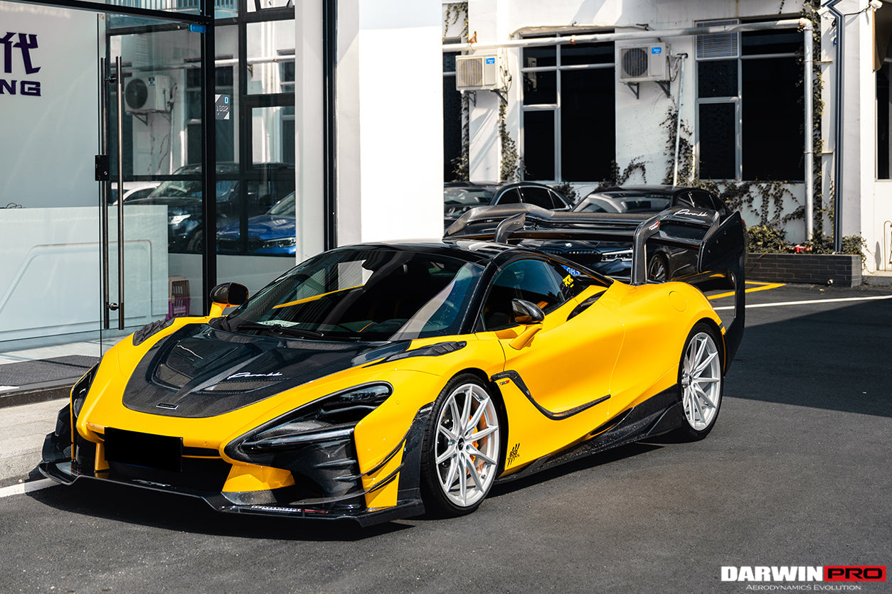 2017-2021 McLaren 720s Se²NWB Style Carbon Fiber Side Skirts - DarwinPRO Aerodynamics