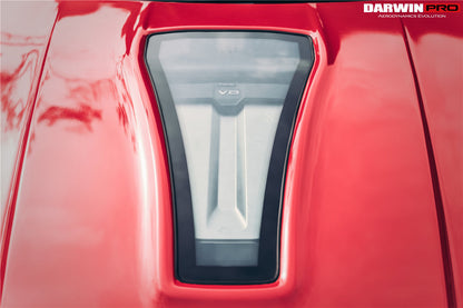 2019-2023 Audi RS6 Avant C8 IMP Performance Partial Carbon Fiber Hood - DarwinPRO Aerodynamics