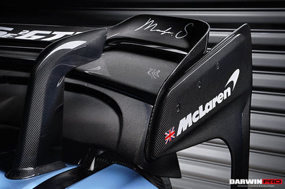 2017-2022 McLaren 720s Se²GTR Style Trunk Wing w/ Side Caps - DarwinPRO Aerodynamics