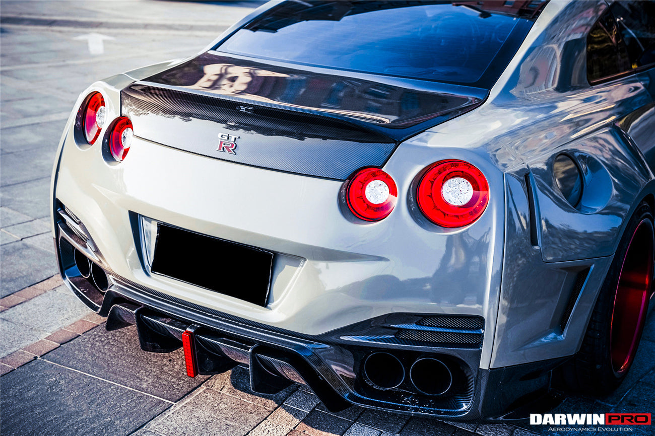 2008-2022 Nissan GTR R35 CBA/DBA/EBA BKSSII Style Partial Carbon Fiber Full Wide Body Kit - DarwinPRO Aerodynamics