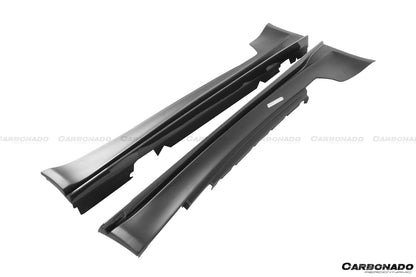 2008-2013 BMW 1M Only RZ Style Carbon FIber Side Skirts - Carbonado