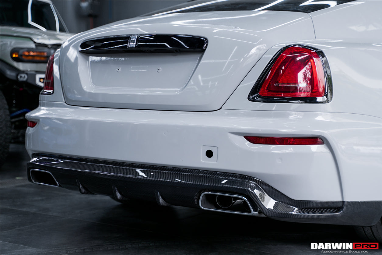 2016-2020 Rolls-Royce Wraith/Dawn BKSS Style Partial Carbon Fiber Rear Bumper - DarwinPRO Aerodynamics