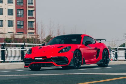 2016-2023 Porsche 718 Cayman/Boxster BKSS Style Partial Carbon Fiber Full Body Kit - DarwinPRO Aerodynamics