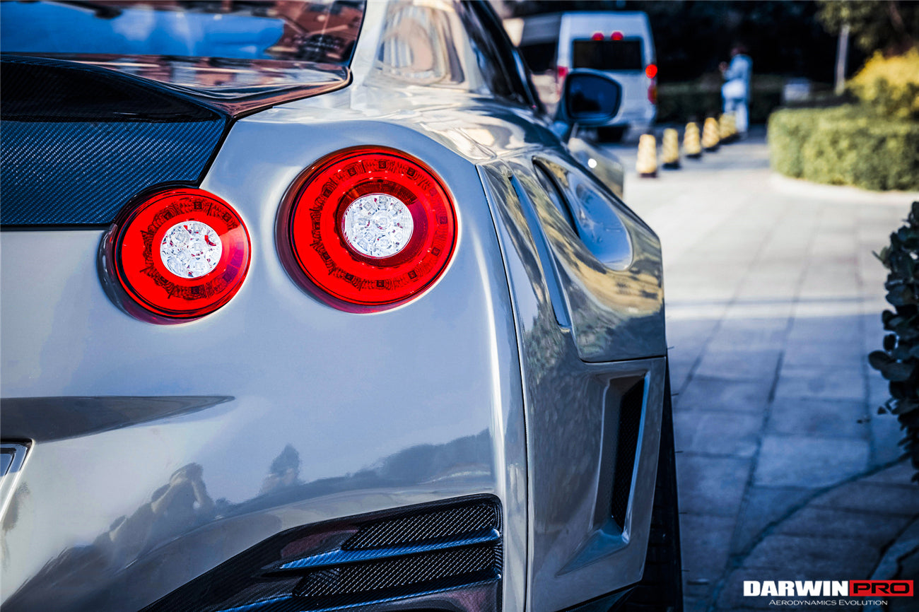 2008-2022 Nissan GTR R35 CBA/DBA/EBA BKSSII Style Partial Carbon Fiber Full Wide Body Kit - DarwinPRO Aerodynamics