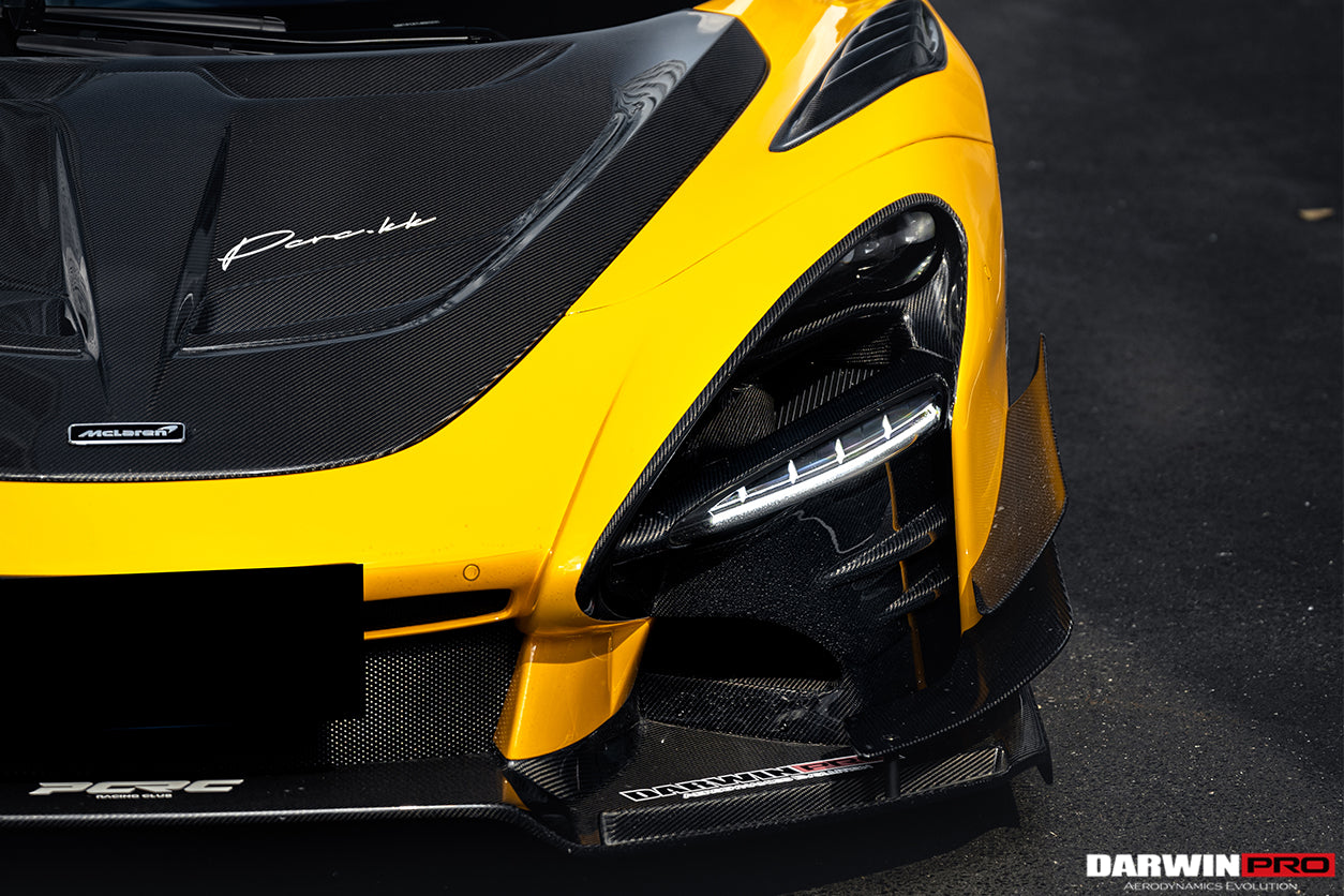 2017-2021 McLaren 720s Se²NWB Style Carbon Fiber Hood - DarwinPRO Aerodynamics