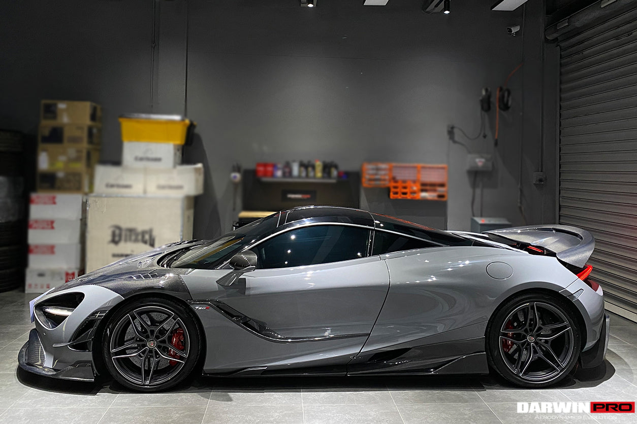 2017-2021 McLaren 720s Se²NWB Style Carbon Fiber Trunk Spoiler - DarwinPRO Aerodynamics