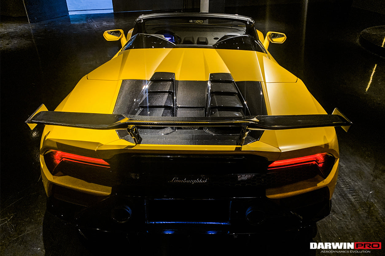 2019-2022 Lamborghini Huracan EVO OD Style Dry Carbon Trunk Spoiler - DarwinPRO Aerodynamics