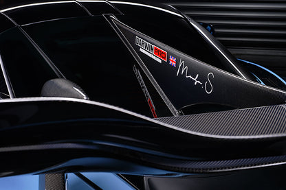 2017-2022 McLaren 720s Se²GTR Style Trunk Wing w/ Side Caps - DarwinPRO Aerodynamics