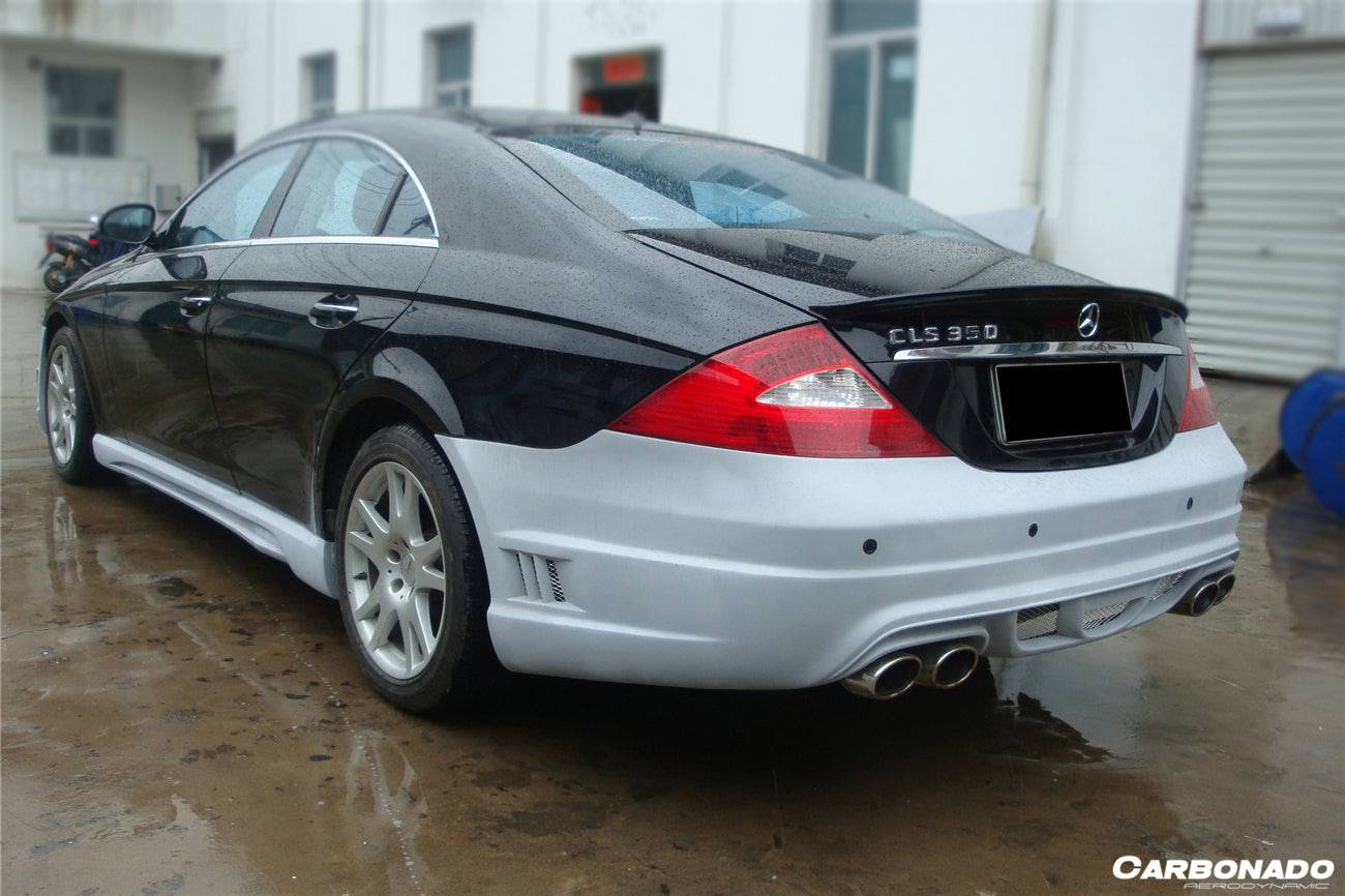 2005-2009 Mercedes Benz W219 Cls Class WI Style Rear Bumper - Carbonado Aero