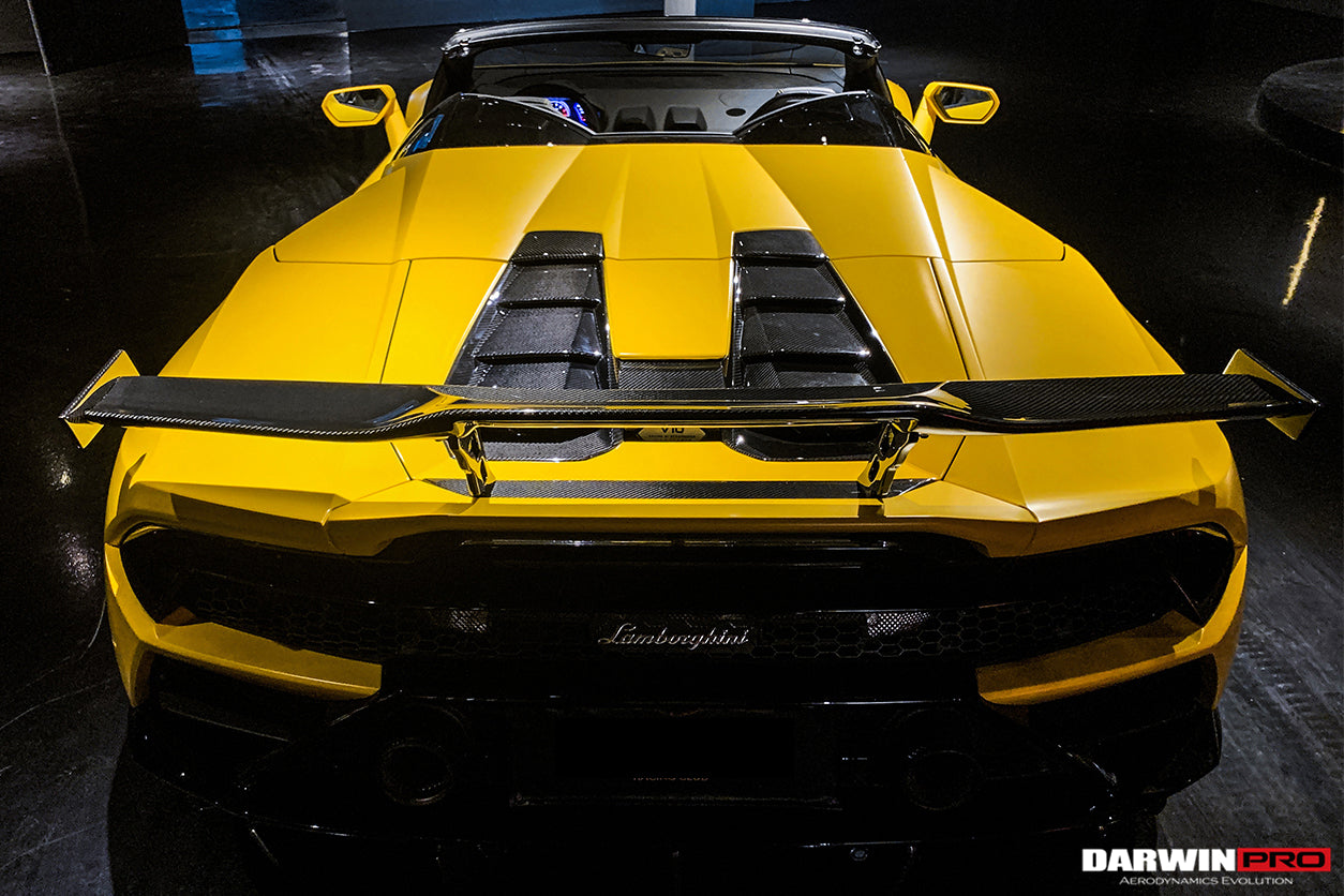 2019-2022 Lamborghini Huracan EVO OD Style Dry Carbon Trunk Spoiler - DarwinPRO Aerodynamics