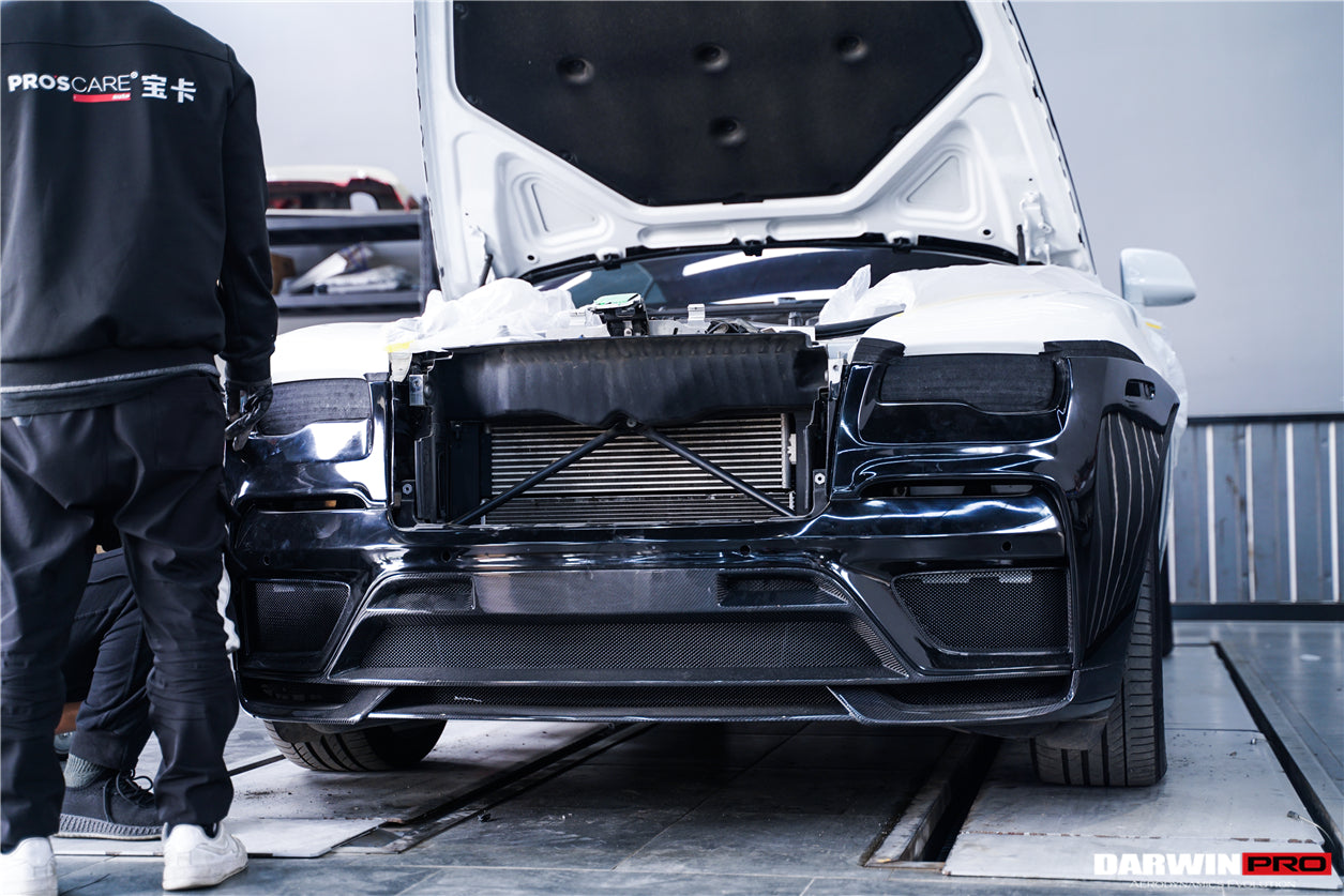 2016-2020 Rolls-Royce Wraith/Dawn - BKSS Portion Carbon Fiber Front Bumper - DarwinPRO Aerodynamics