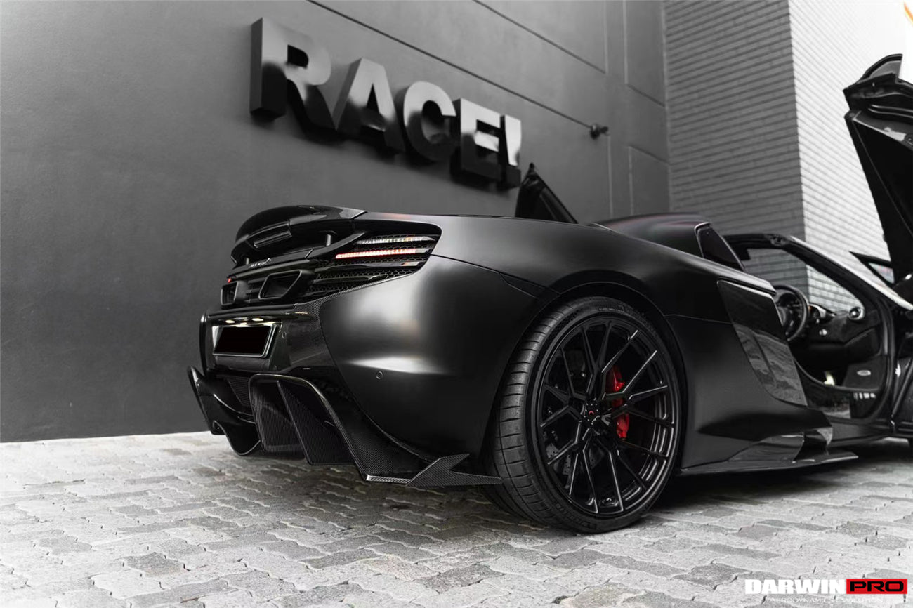 2011-2017 McLaren MP4 12C/650s BKSS Style Rear Diffuser - DarwinPRO Aerodynamics