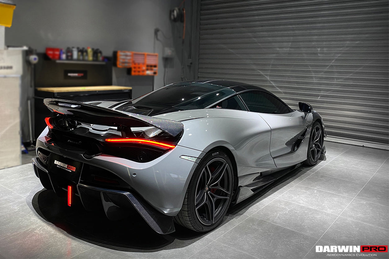 2017-2021 McLaren 720s Se²NWB Style Carbon Fiber Trunk Spoiler - DarwinPRO Aerodynamics