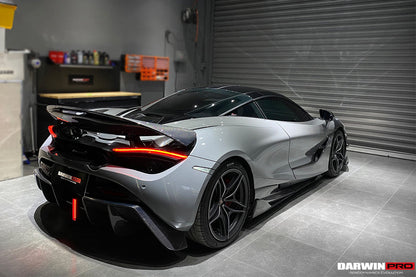 2017-2021 McLaren 720s Se²NWB Style Carbon Fiber Trunk Spoiler - DarwinPRO Aerodynamics
