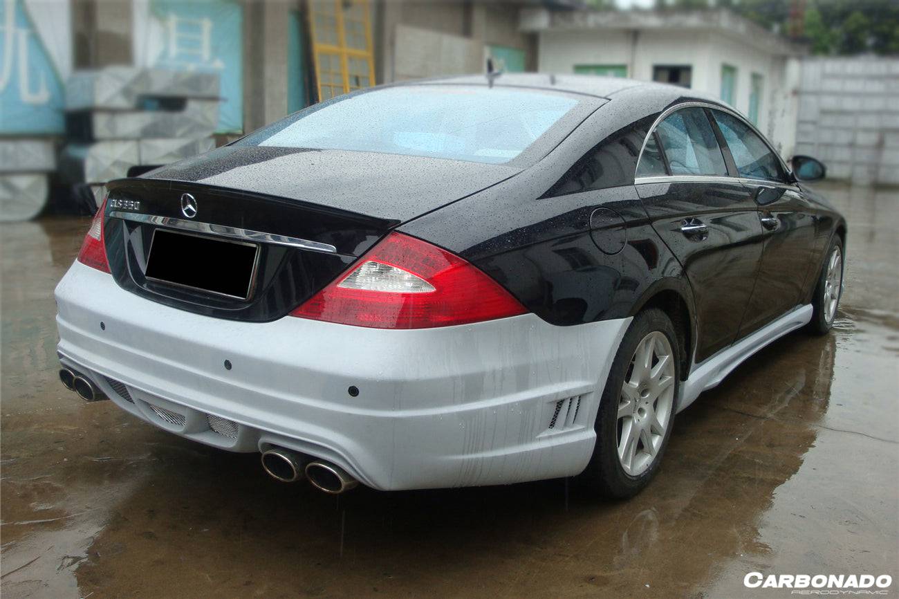 2005-2009 Mercedes Benz W219 Cls Class WI Style Rear Bumper - Carbonado Aero