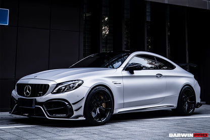 2015-2018 Mercedes Benz W205 C63/S AMG Coupe IMP Performance Partial Carbon Fiber Full Body Kit - DarwinPRO Aerodynamics