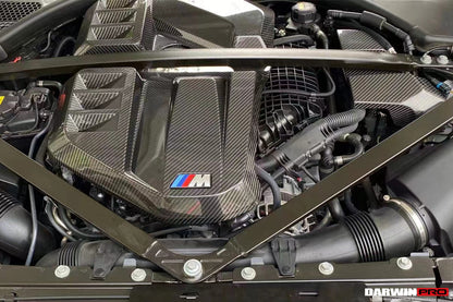 2021-UP BMW M3 G80 M4 G82/G83 DRY Carbon Fiber Fuse Cover - DarwinPRO Aerodynamics