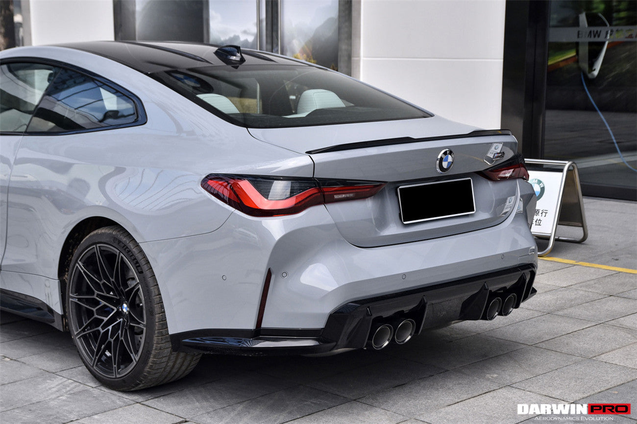 2021-UP BMW M4 G82 OE Style Carbon Fiber Trunk Spoiler - DarwinPRO Aerodynamics