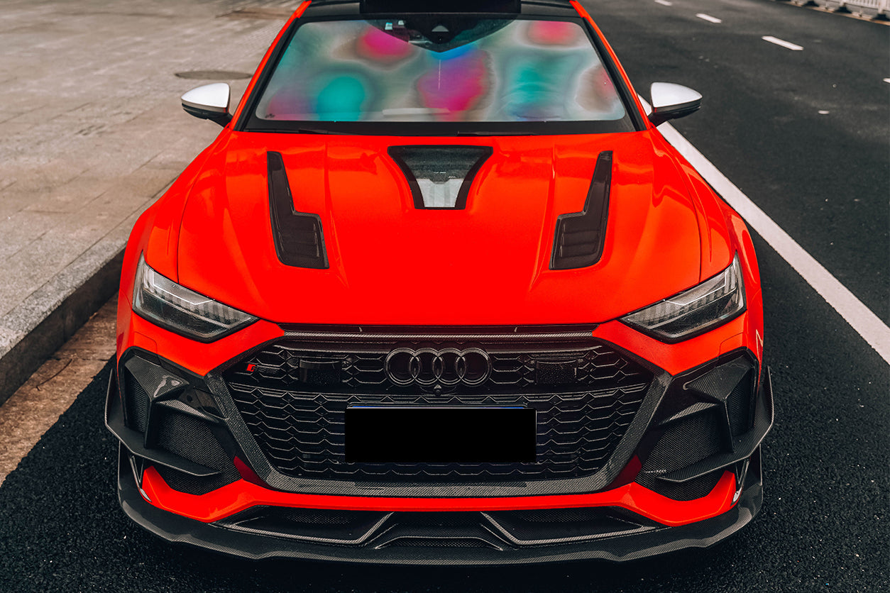 2019-2023 Audi RS6 Avant C8 IMP Performance Front Bumper - DarwinPRO Aerodynamics