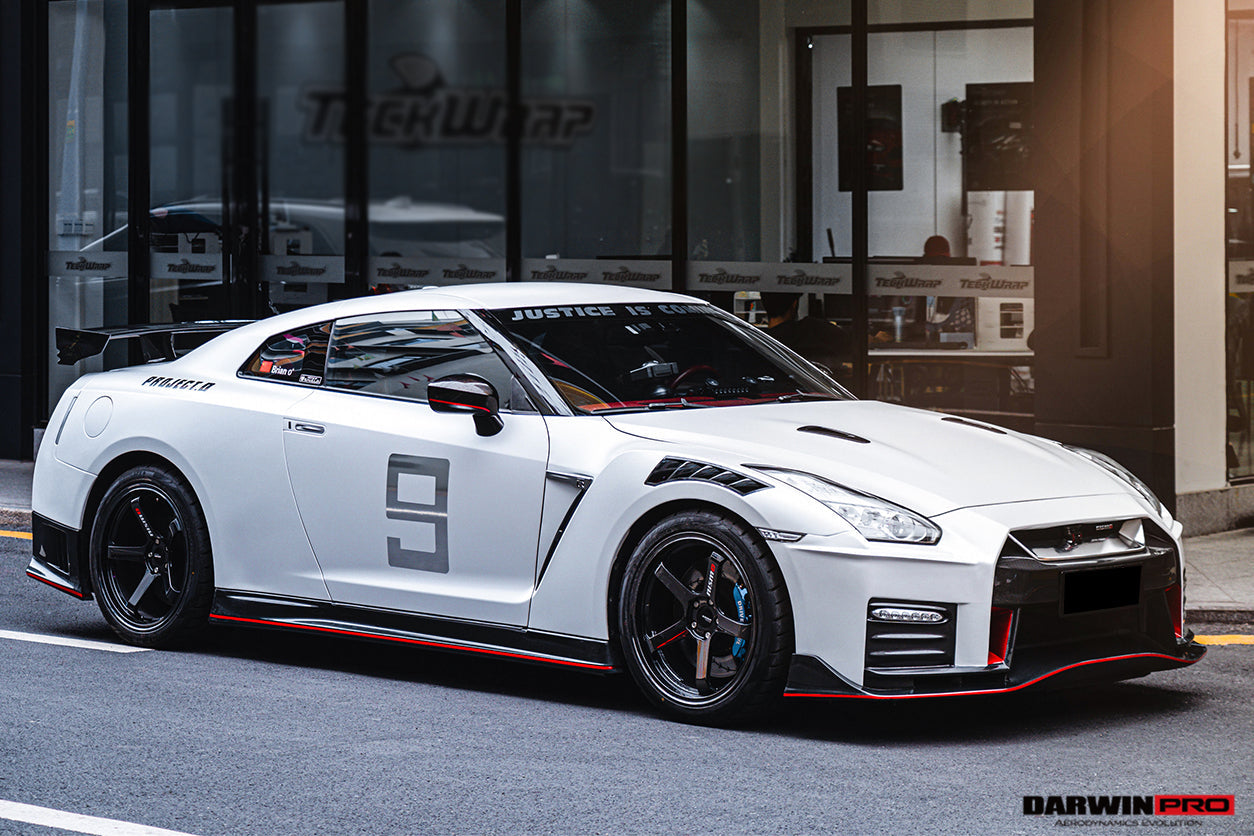 2008-2022 Nissan GTR R35 CBA/DBA/EBA NSM Style Partial Carbon Fiber Fender - DarwinPRO Aerodynamics