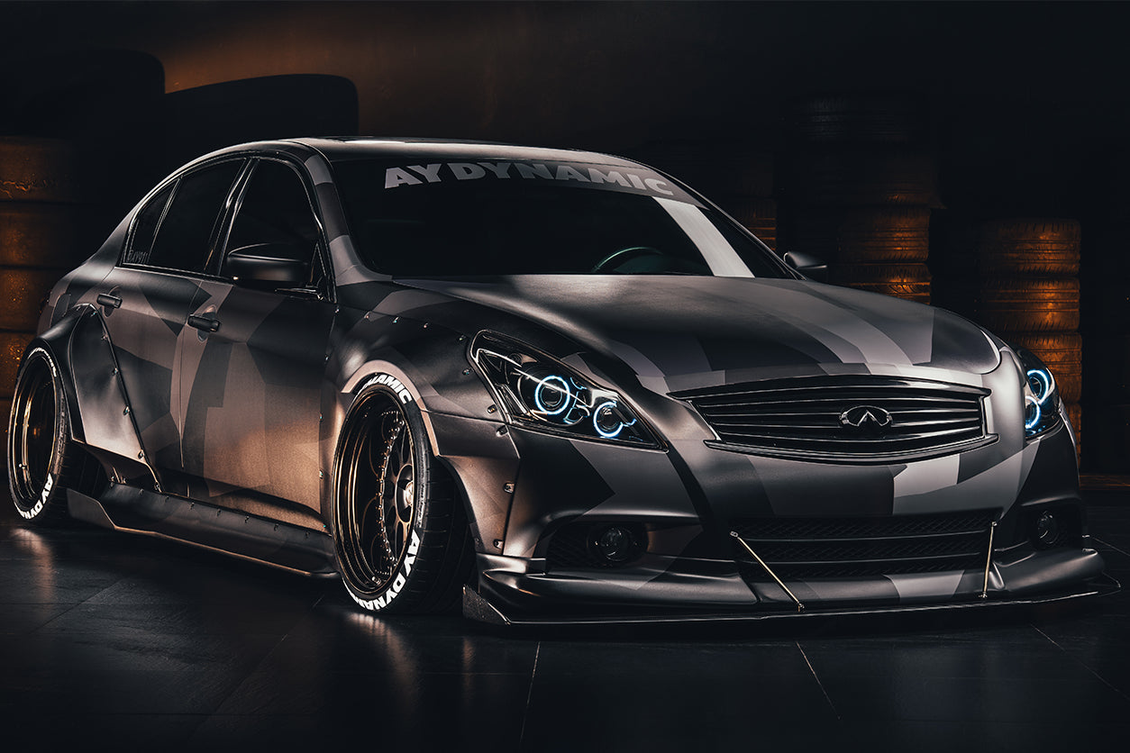2010-2013 Infiniti G25/G37 Sedan BKSS Style Wide Body Kit - DarwinPRO Aerodynamics