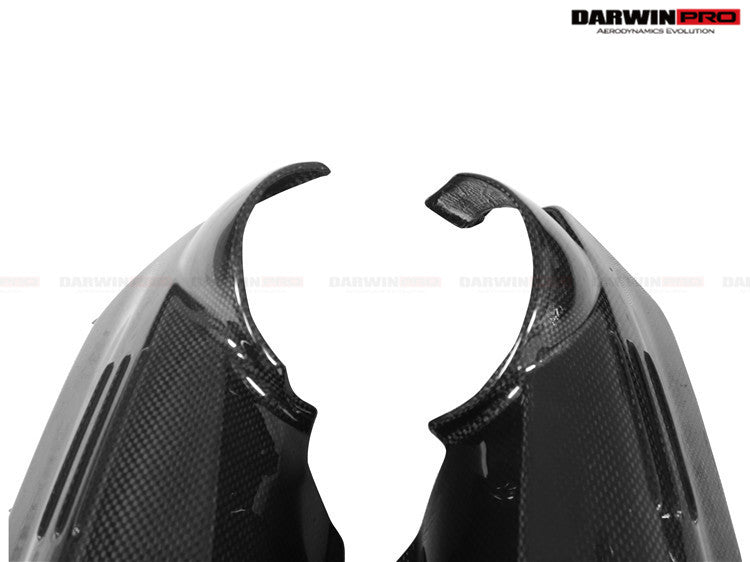 2015-2020 Ferrari 488 GTB/Spyder Dry Carbon Fiber Engine Cover Replacement - DarwinPRO Aerodynamics
