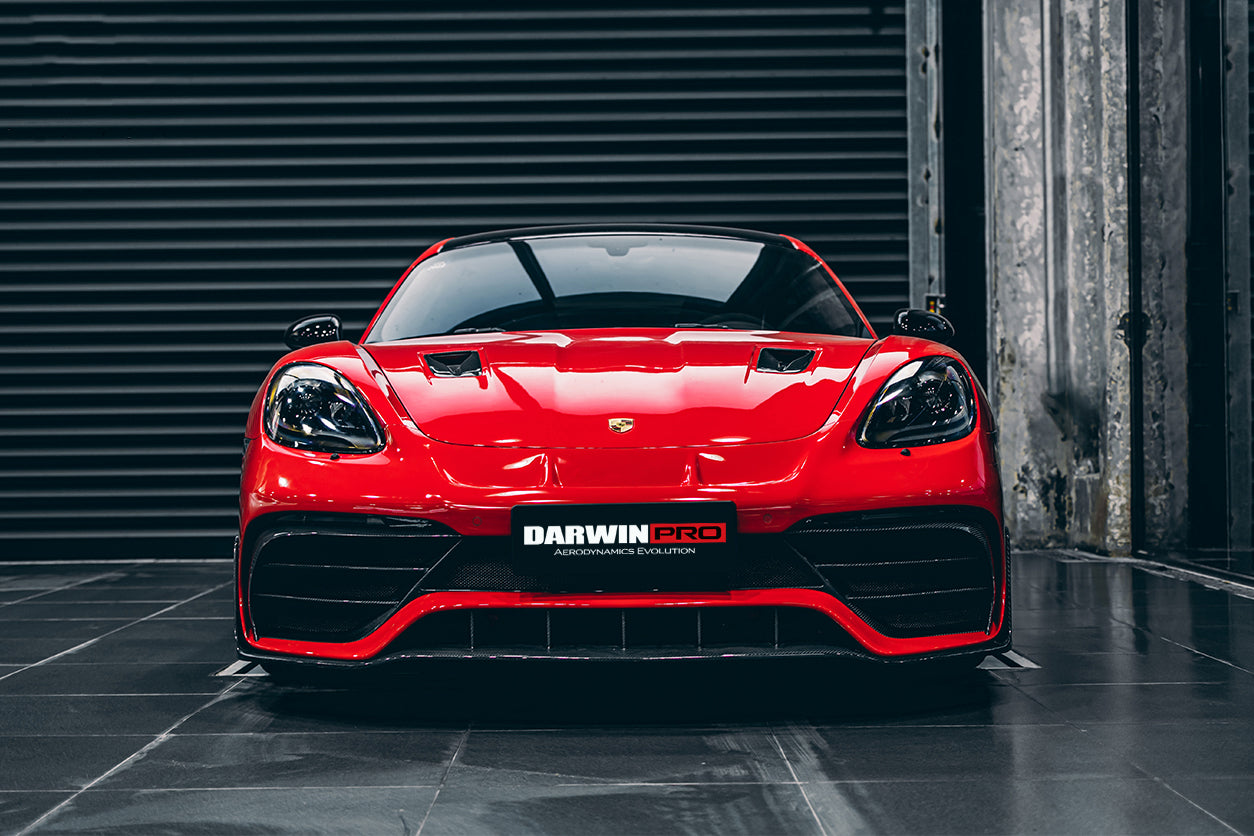 2016-2023 Porsche 718 Cayman/Boxster BKSS Style Partial Carbon Fiber Full Body Kit - DarwinPRO Aerodynamics
