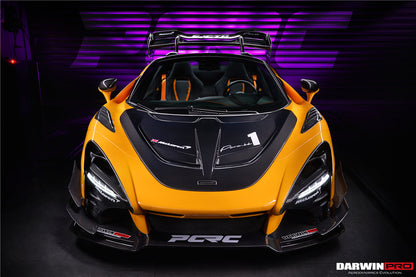 2017-2021 McLaren 720s Se²NWB Style Carbon Fiber Hood - DarwinPRO Aerodynamics