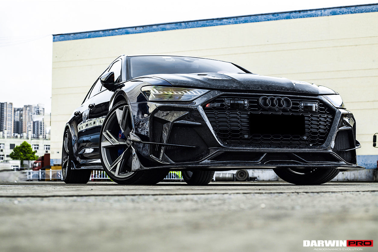 2019-2023 Audi RS6 Avant C8 IMP Performance Front Bumper - DarwinPRO Aerodynamics