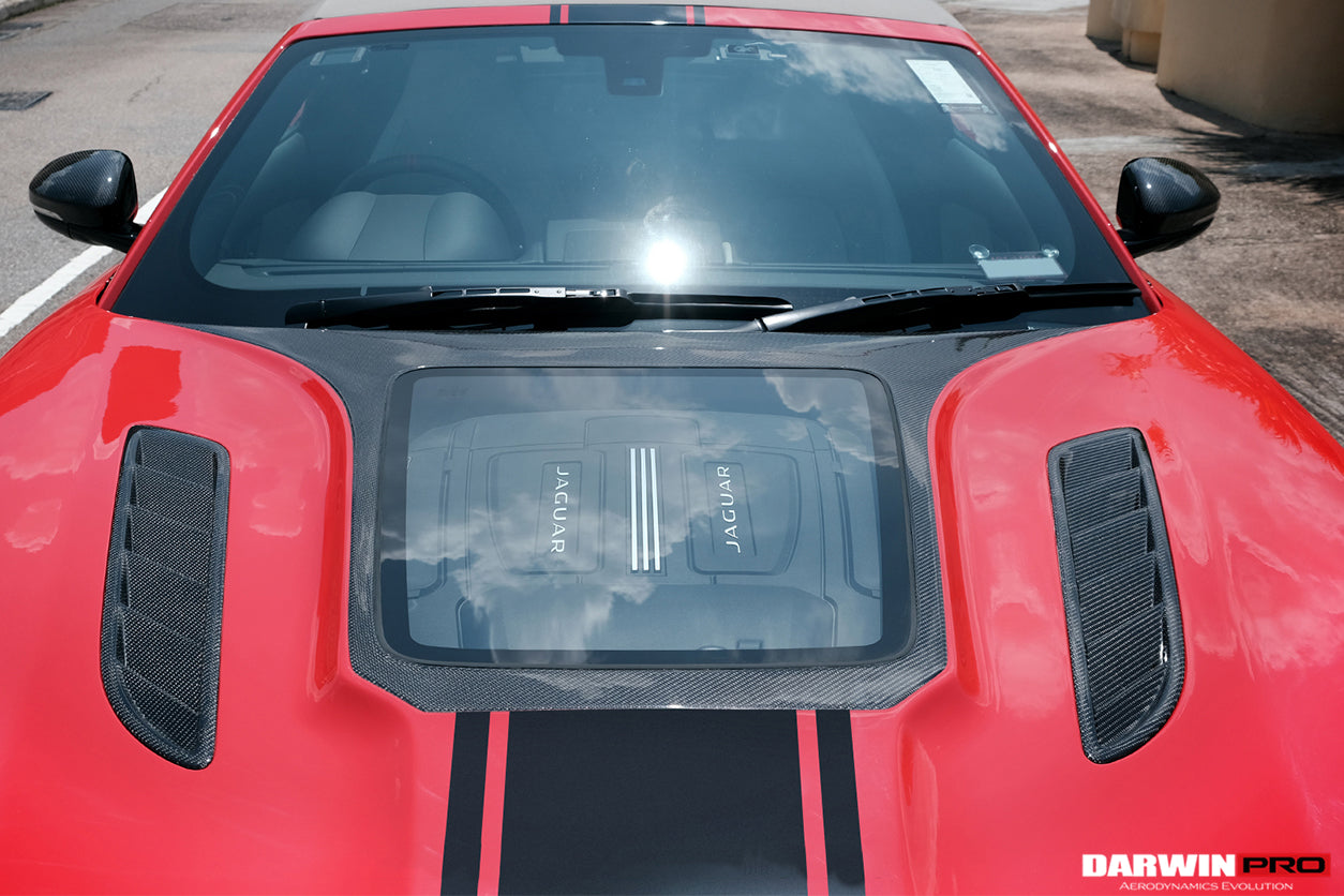 2013-2017 Jaguar F-Type Coupe/Convertible IMP Performance Hood - DarwinPRO Aerodynamics