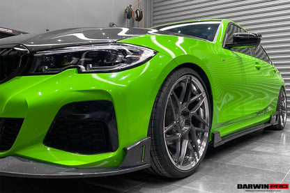 2019-2023 BMW 3 Series G20/G28 BKSS Style Carbon Fiber Front Lip - DarwinPRO Aerodynamics
