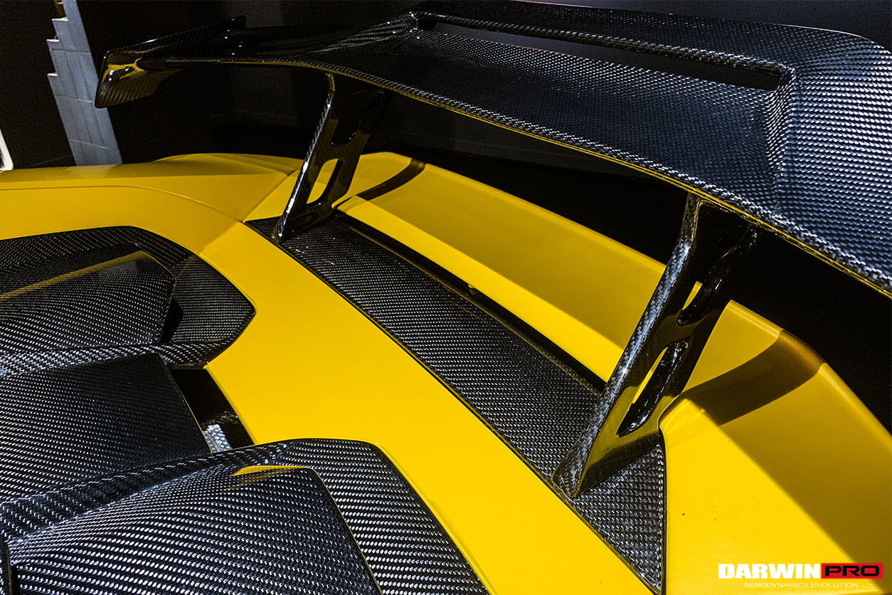 2019-2022 Lamborghini Huracan EVO OD Style Dry Carbon Trunk Spoiler - DarwinPRO Aerodynamics