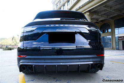 2019-2022 Porsche 959.1 Cayenne S/GTS/E-Hybrid/Turbo OD Style Trunk Spoiler - Carbonado