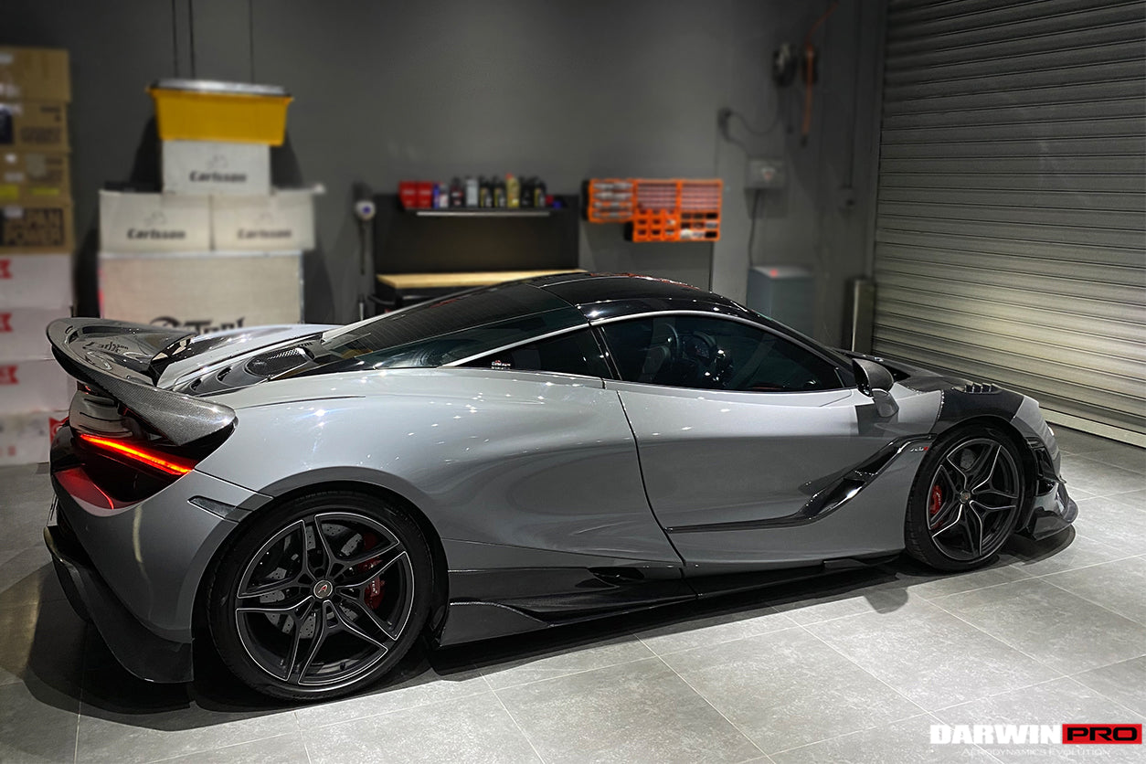 2017-2021 McLaren 720s Se²NWB Style Carbon Fiber Trunk Spoiler - DarwinPRO Aerodynamics