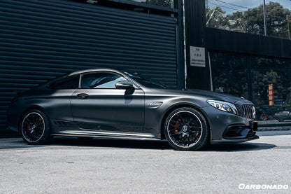 2015-2021 Mercedes Benz W205 C63/S AMG Coupe BKSS Style Carbon Fiber Front Lip - Carbonado Aero