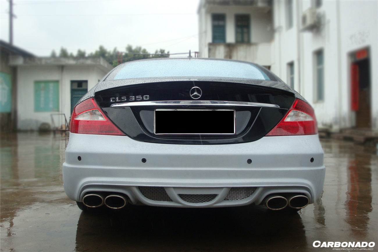 2005-2009 Mercedes Benz W219 Cls Class WI Style Rear Bumper - Carbonado Aero