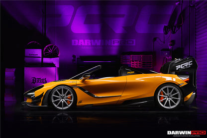 2017-2021 McLaren 720s Se²NWB Style Carbon Fiber Side Skirts - DarwinPRO Aerodynamics
