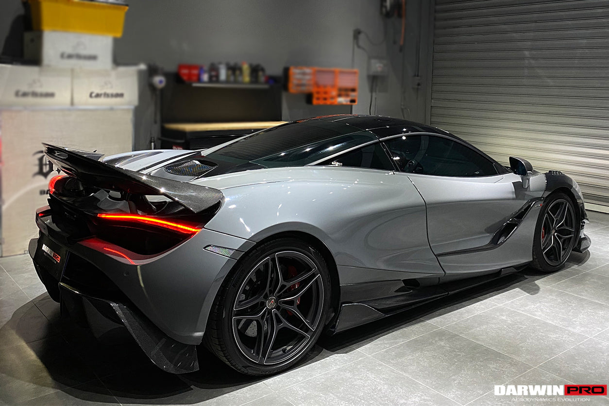 2017-2021 McLaren 720s Se²NWB Style Carbon Fiber Trunk Spoiler - DarwinPRO Aerodynamics